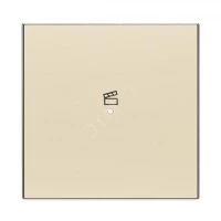 SRS-1-85BL Клавиша одинарная free@home, SKY, сцена, белая