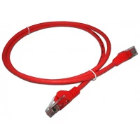 Патч-корд LANMASTER LSZH UTP кат.5e, 10 м, красный