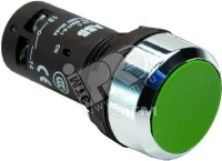 Кнопка CP1-30G-11 зеленая без фиксации 1НО+1HЗ