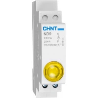 Индикатор ND9-1/y желтый , AC/DC230В (LED) (CHINT)