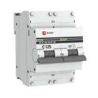 Автоматический выключатель 2P 40А (D) 10kA ВА 47-100 EKF PROxima mcb47100-2-40D-pro