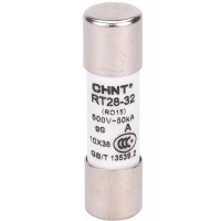 Плавкая вставка цилиндрическая RT28-32 20A 10х38 (CHINT)