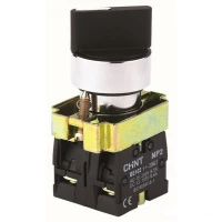 Переключатель NP2-BD33,  3 положения с фиксацией,  2НО IP40  (CHINT)