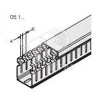 Кабель-канал перфорирированный 120х80мм 4/6 ABB