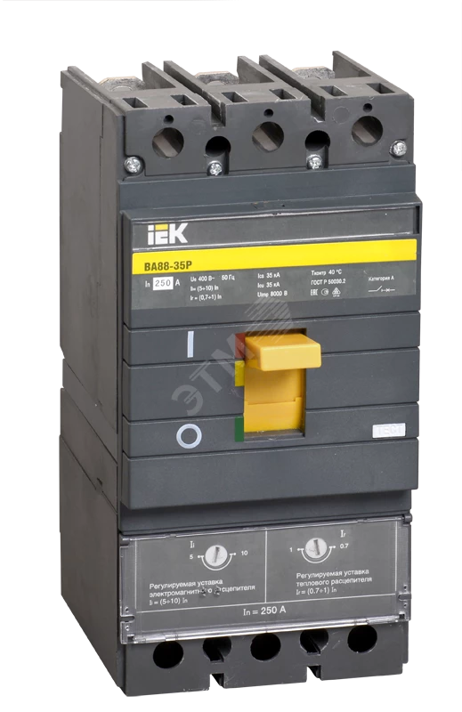Авт. выкл. ВА88-35Р 3Р 250А 35кА IEK