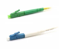 Патч-корд оптический LANMASTER, LSZH, симплексный, LC/APC-LC/UPC, SM, 20 м
