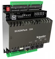 SCADAPack 334 RTU,2 потока/GT,Ladders,24В,реле,2 A/O