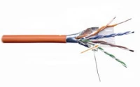 Кабель LANMASTER FTP, 4 пары, кат. 6, с перегородкой, 250Mhz, LSZH, 305 м, оранжевый
