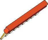 Перемычка PC5,34 V/J, , шаг 5мм, 34 пол,