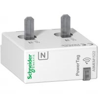 БЕСПРОВОДНЫЙ СЧЁТЧИК ACTI9 POWERTAG 63А 1P+N / 2P НИЖЕ АППАРАТА Schneider Electric A9MEM1522