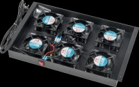 Блок 6-ти вентиляторов в крышу шкафа LANMASTER DCS глубиной 1070/1200 мм