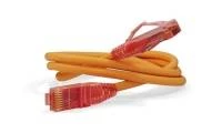 Патч-корд U/UTP, Cat.5е, LSZH, 0.15 м, оранжевый Hyperline