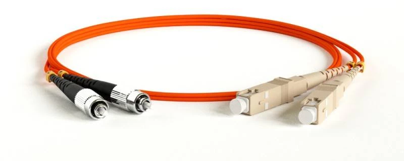 Патч-корд волоконно-оптический (шнур) MM 50/125, SC-FC, 2.0 мм, duplex, LSZH, 3 м Hyperline