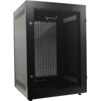 NT BASIC MP42-66 B Шкаф 19" напольный 42U 600*600, дверь перфорированная, черный