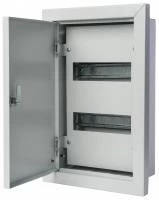 Корпус металлический встраиваемый 430х330х120, 18 мод., IP31, ЩРВ-18 DEKraft