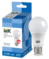 Лампа светодиодная ECO A60 шар 13Вт 230В 6500К E27 IEK