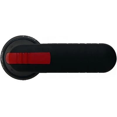 Ручка OHB125J12E-RUH (черная) с символами на русском для управле ния через дверь рубильниками типа ОT315,,800Е