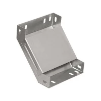 Поворот на 90 гр. вертикальный внутренний 50х100 RAL 9016 (глянец)