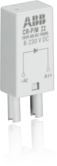 Диод и светодиод зеленый CR-P/M-42V 6-24B DC для реле CR-P, CR-M