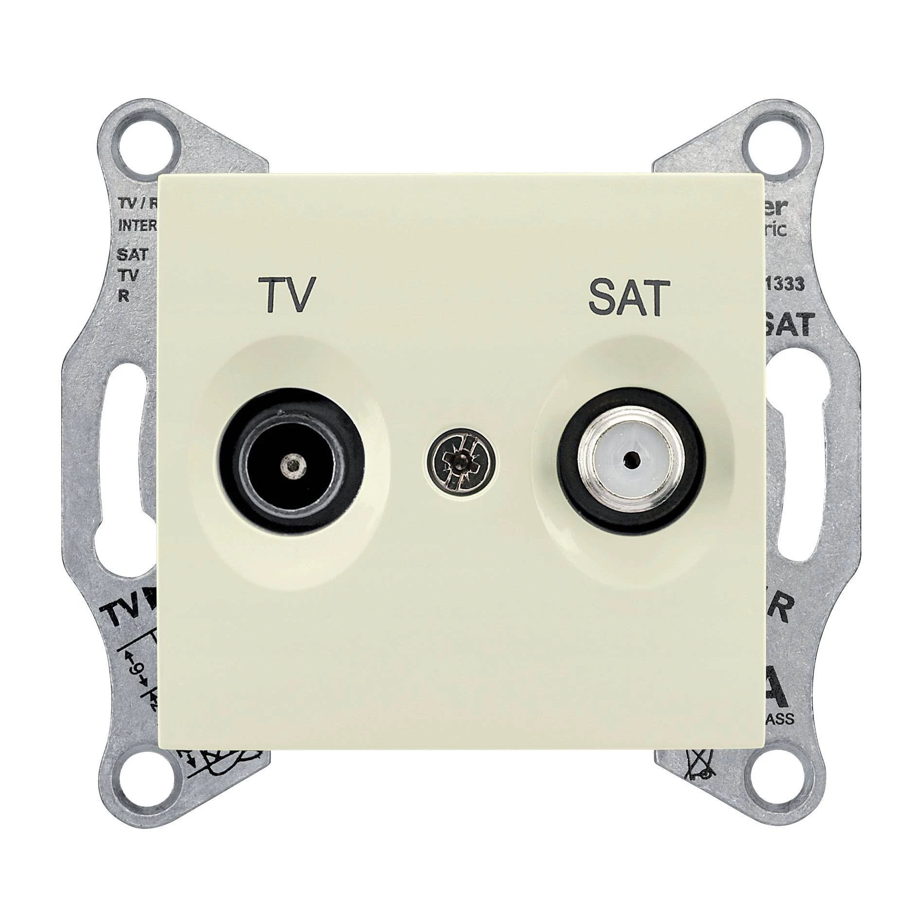 TV/SAT розет. промежут., беж. SDN3401947