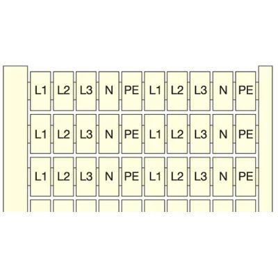 Маркировка RC610 20X(L1-L2-L3-N-PE)