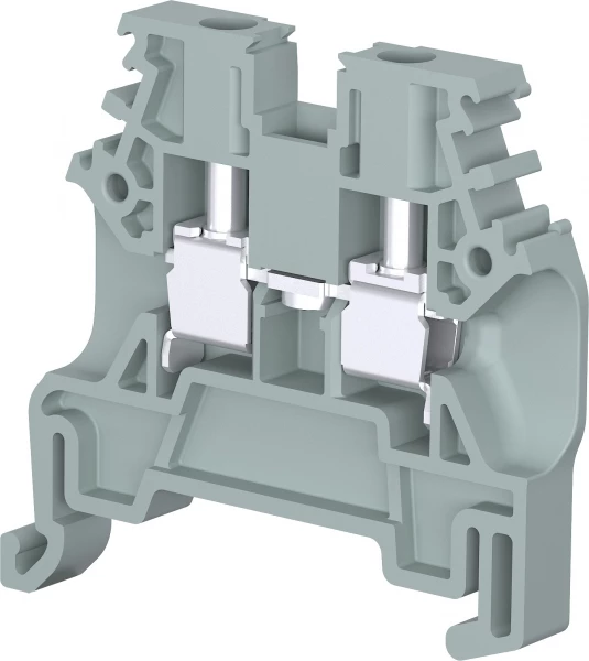 Клемма C2.5/5 винтовая, 2,5 мм, серая, ширина 5 мм
