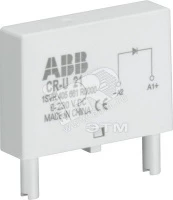 Варистор и светодиод красный CR-U-61C 6-24B AC/DC для реле CR-U