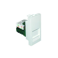Адаптер с RJ-45 кат.5e FTP (22,5х45), белый (45985 SBR)