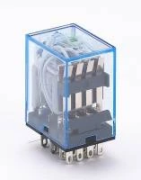 Промежуточное реле 4 контакта с индикацией LED 3А 24В DC ПР-1