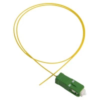 Пигтейл LANMASTER SC, APC, одномодовый, 2.0 м