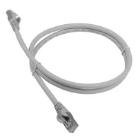 Патч-корд LANMASTER LSZH FTP кат.6A, 0.5 м, серый