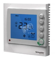 Термостат комн. цифровой TC303,вкл/выкл,для 2-тр. фанкойла,Modbus,люкс