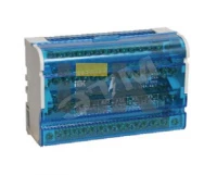 Шины на DIN-рейку в корпусе (кросс-модуль) ШНК 4х15 3L+PEN ИЭК