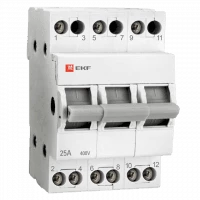 Трехпозиционный переключатель 3P 25А EKF Basic