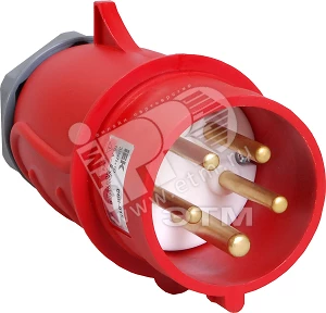 Вилка переносная ССИ-015 16А-6ч/200/346-240/415В 3Р+РЕ+N IP44 MAGNUM ИЭК