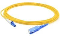 Патч-корд оптический LANMASTER, LSZH, симплексный, LC/UPC-SC/UPC, SM, 2.0 м