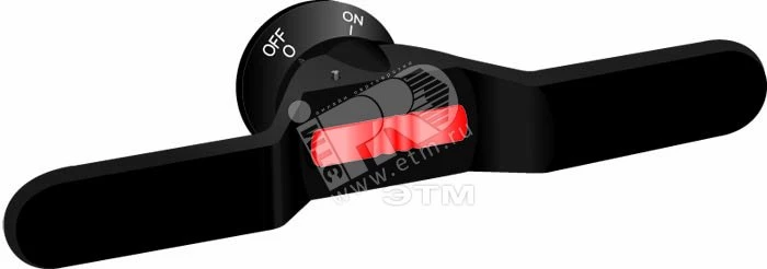 Ручка управления OHB200J12PE011 (черная) для управления реверсивными рубильниками типа ОТ1000,,1600Е_C