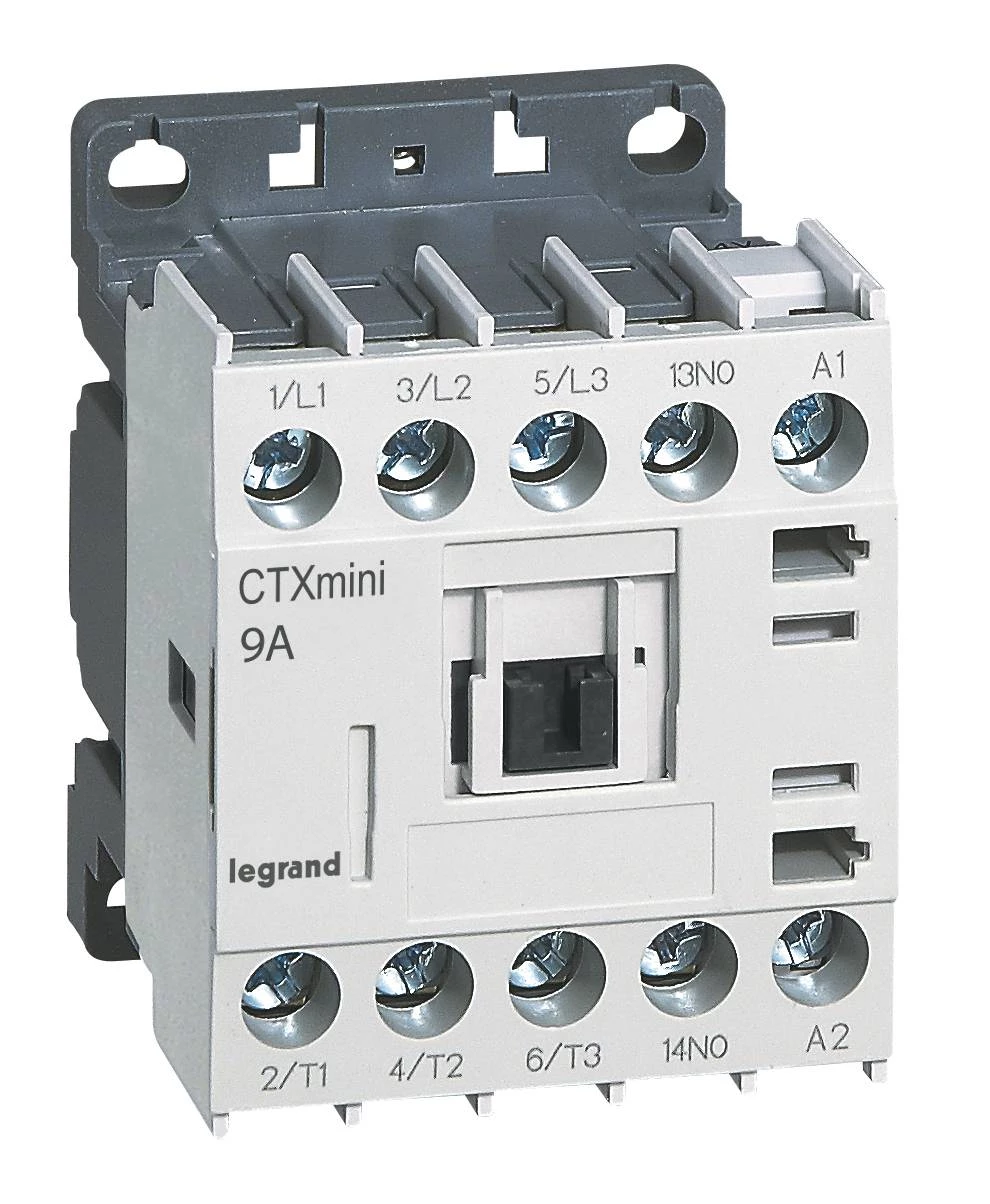 Контактор CTX3 3P 9A 1но ~415V мини