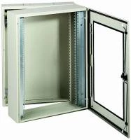 ШКАФ 19" С ПРОЗР. ДВ. 2-КОРП.10U ГЛ.480
