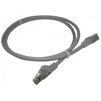Патч-корд LANMASTER LSZH UTP кат.5e, 3.0 м, серый