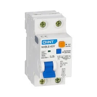 Дифференциальный автомат NXBLE-63Y 1P+N 32А 10mA электронный тип AС, х-ка D, 4,5kA (CHINT)