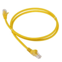 Патч-корд LANMASTER LSZH UTP кат.6, 5.0 м, желтый