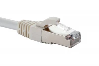 Коммутационный шнур категории 5e, F/UTP, LSZH, T568B, белый, 1.5 м