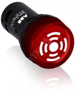 Зуммер CB1-611R с пульсирующим сигналом, с подсветкой, красный, 110-130 В AC