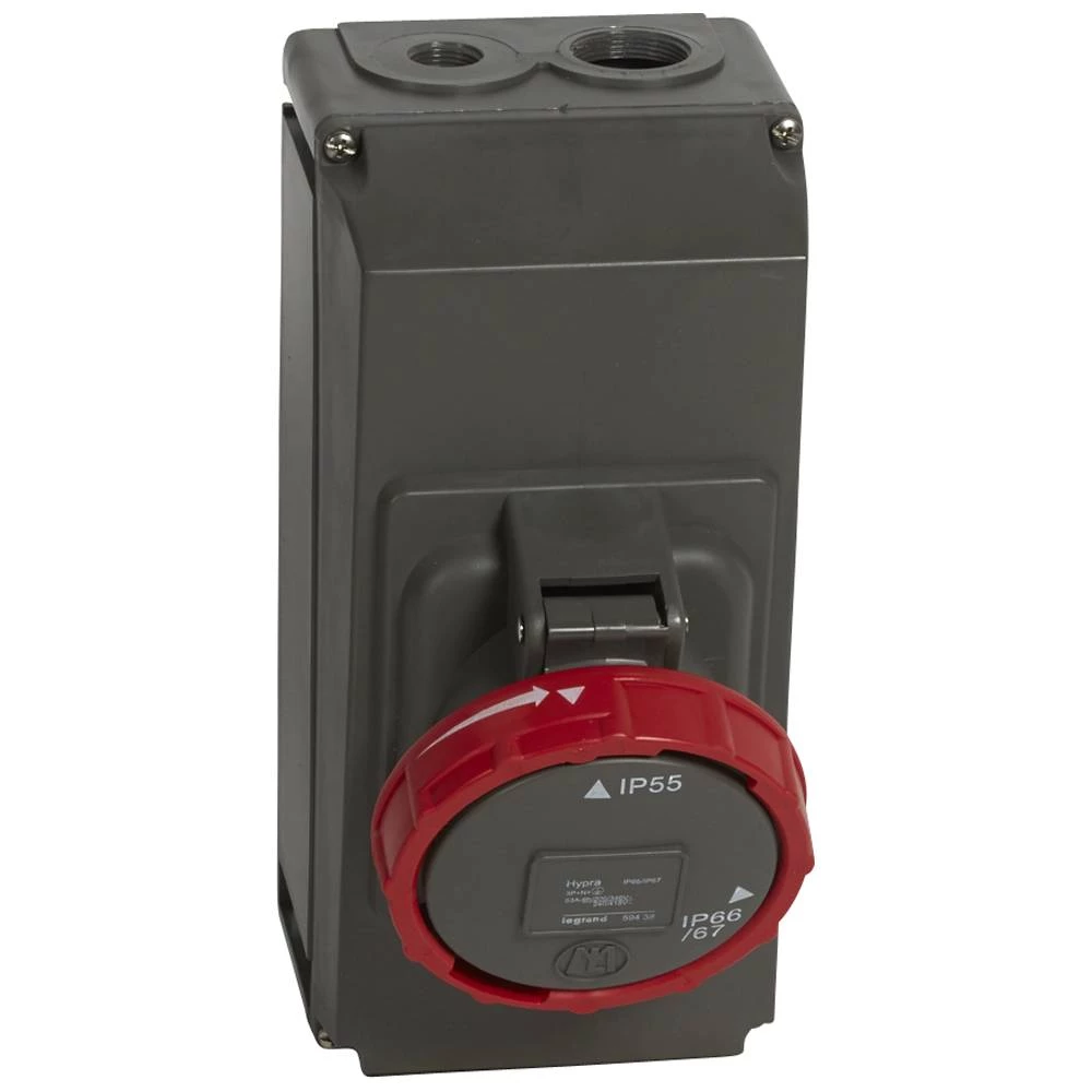 Розетка накладная Legrand HypIP67 4K+З 400v 63A