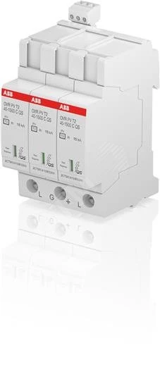 Ограничитель импульсных перенапряжений УЗИП OVR PV T2 40-1500 P TS QS ABB 2CTB804153R2700