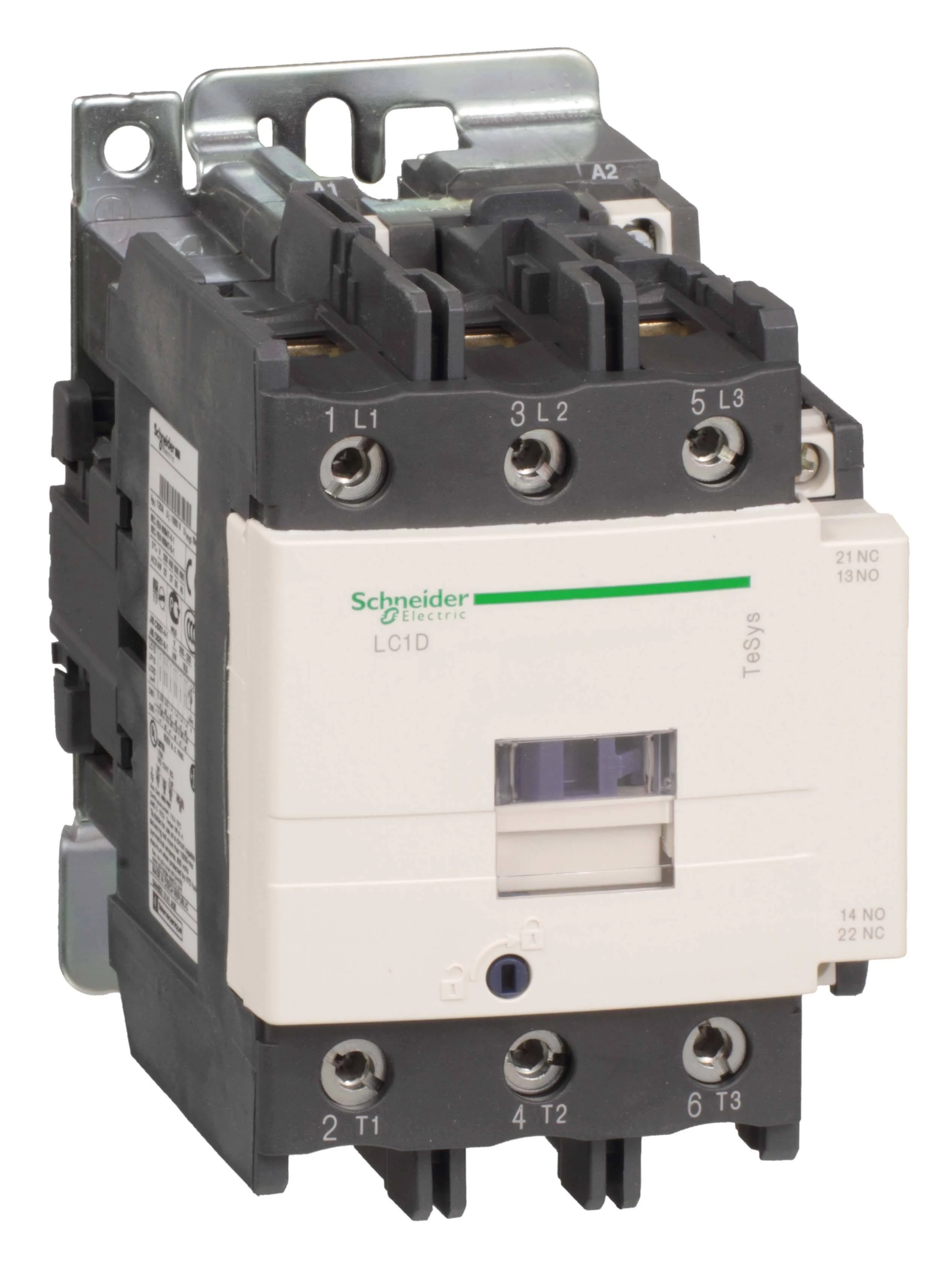 Контактор D 3 реле,80 A,НО+НЗ,110V 50 ГЦ, зажим под винт, Schneider Electric