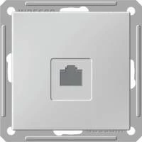 Компьютерная розетка W59 RJ45 кат.5E, механизм, матовый хром