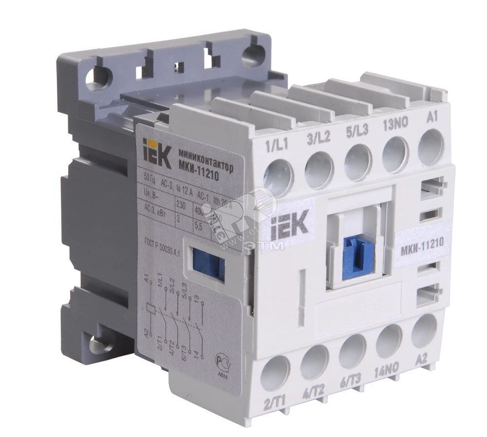 Миниконтактор МКИ-11611 16А 230В/АС3 1Н3 ИЭК