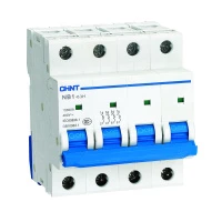Автоматический выключатель NB1-63H 4P 10A 10кА х-ка D (CHINT)